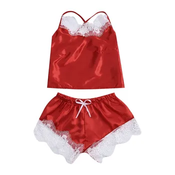 

pajamas sexy lingerie dress 2020 summer female lingerie Nightdress Silk Sleepwear Shorts pajamas for wonen dropship 20Jun20