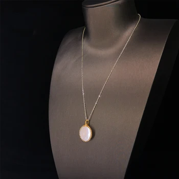 

100% Natural Fresh Water Baroque Flat Pearl Necklace For Women Party Wedding Fine Jewellery Kolye