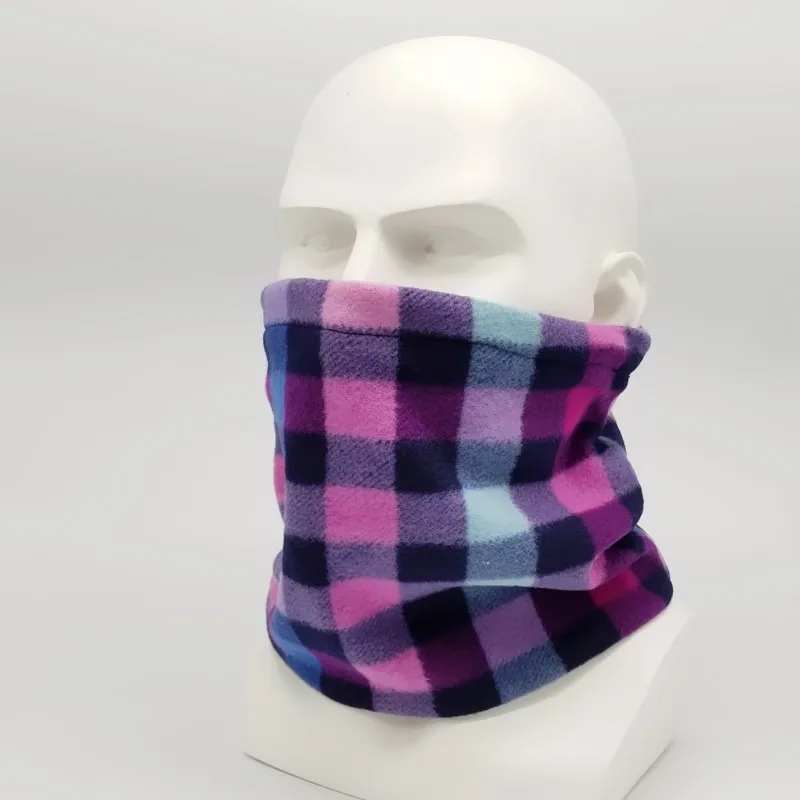 A With drawstring Теплый головной убор для велоспорта из флиса для шеи и ушей, теплый шарф для рыбалки, катания на коньках, бега, спорта, маска для лица, для рыбалки, пешего туризма, грелка для шеи - Цвет: A With drawstring