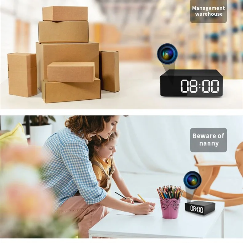 Caméra miniature,Mini caméra de surveillance intelligente ip WiFi Ultra ...
