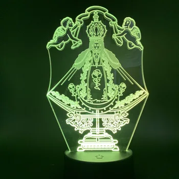

Touch Switch Desk Table Nightlight Cupid God of Love Figure 3d Led Night Light Lamp for Bed room Decoration Light Color Changing