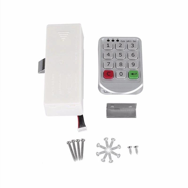 Electronic Digital Password Lock Password Keypad Number For Cabinet Door Drawer Code Locks Combination Lock 16