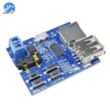 1 шт. декодер MP3, TF-карта, U-диск, родительский модуль MP3, встроенный аудиоплеер, ЦАП-плата, оборудование для sonido 1 шт. декодер MP3, TF-карта, U-диск, родительский модуль MP3, встроенный аудиоплеер, ЦАП-плата, оборудование для sonido