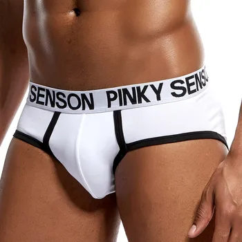 

KANCOOLD Cotton Mens Underwear Transparent Printed Low Waist Solid Pouch Underpants Soft Briefs Panties Ropa Interior Hombre 10