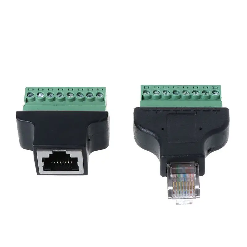 RJ45 сетевой кабель модульный разъем CAT6 8P8C Ethernet разъем конец 95AF