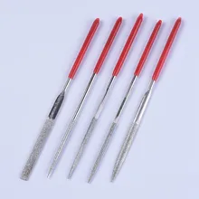 

10/15Pcs Mini Steel Diamond Files Set DIY Wood Rasp File Needle Jewelry Polishing Carving Glass Stone Craft Sharping Handy Tools