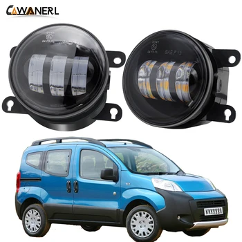 

LED Fog Light Accessories Car 30W 6000LM Front Bumper Fog Lamp DRL H11 White Amber 12V For Peugeot Bipper Tepee 2008-2018