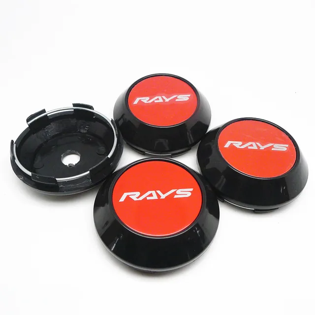 4 stücke 68mm RAYS Nabendeckel Auto Rad Kappe Abdeckung