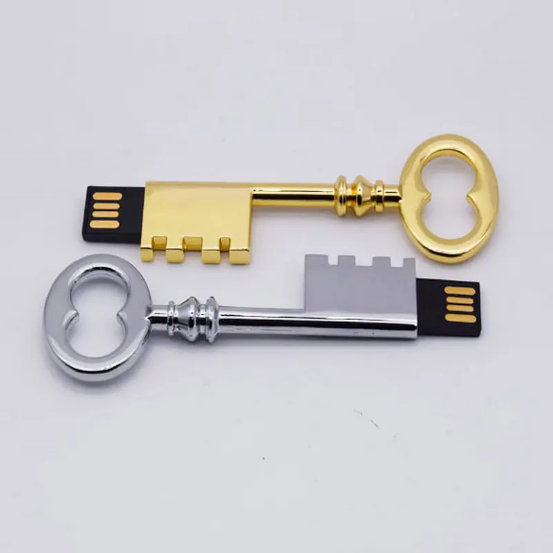 Металлический флеш-накопитель мини и изысканный ключ USB 2,0 темная флеш-накопитель 4 ГБ 8 ГБ 32 ГБ 64 ГБ флеш-накопитель с индивидуальным логотипом свадебные подарки