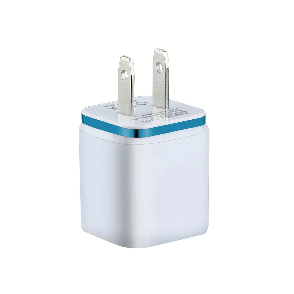 USB Charger Adapter 5V / 2A Dual Fast Charging for iPhone XS Max Wall Adapter US Plug Charge Cable повербанк