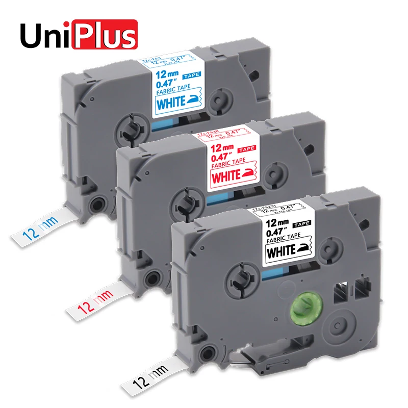 UniPlus 3PK 12 мм ткань гладить на этикетке ленты FA3 FA3R FA231 Глажка одежды лентой