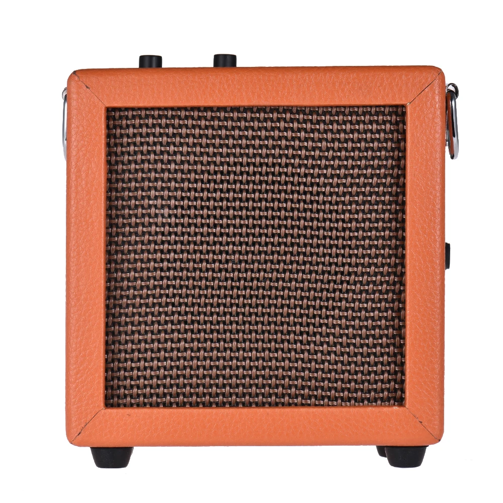 

Mini Guitar Amplifier Bass Ukulele Guitar Amp Speaker Battery Powered High-Sensitivity 3 Watt 9-Volt with Volume Tone Control