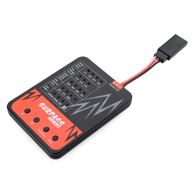 US $9.51 LED Programme Card For Climbing Car ESC Programable Toys Accessories