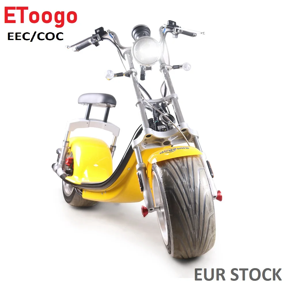 Citycoco Electric Scooters Adults SC14 COC City Coco Scooter With Extensible Battery 1000W/1200W/2000W Available In Europe EEC