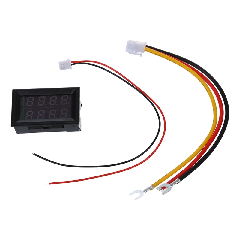 

Voltmeter Ammeter Digital Multimeter Voltmeter Panel Meter LED Blue + Red