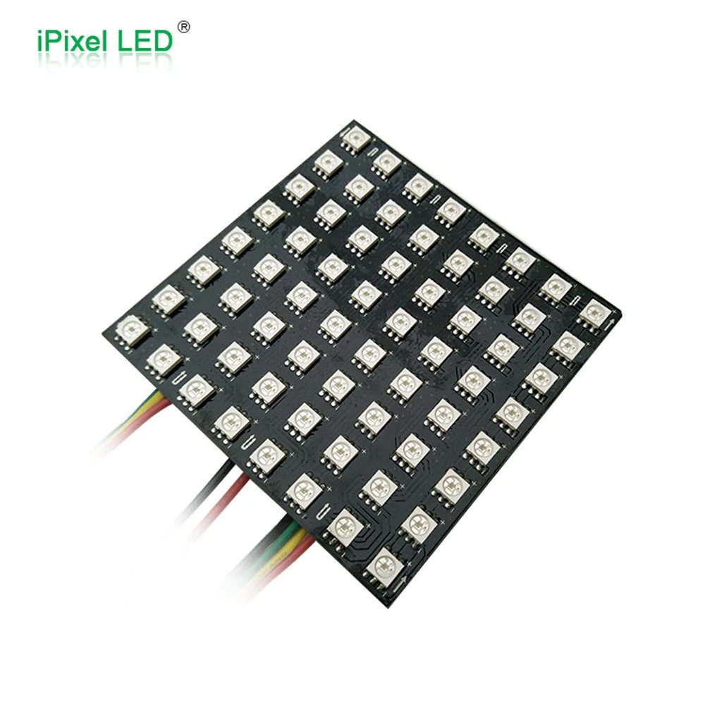 Гибсветодиодный Светодиодная панель DC5V SK9822 80*80 мм | Лампы и освещение