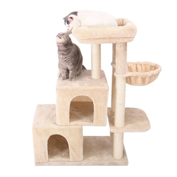 

Fast Delivey Cat Tree Tower Cat Tree Large Palace Cat Climbing Frame Scratching Board Post Cat Toy
