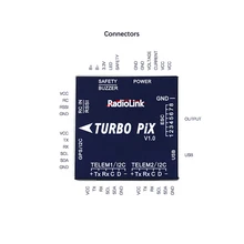 Radiolink TURBO PIX V1.0 модуль PPM SBUS Контроллер полета с мини M8N gps для FPV Квадрокоптер, Радиоуправляемый беспилотный летательный аппарат Multirotor запасные части