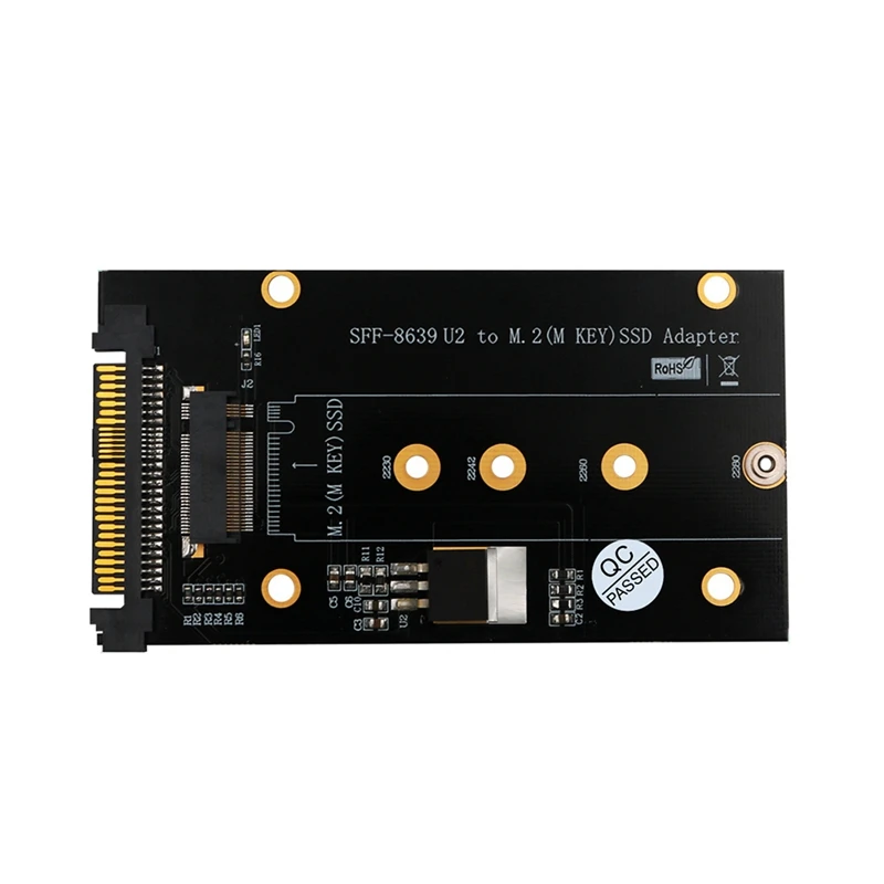 Горячая-добавить на карты M.2 SSD к U2 адаптеру NVME M.2 SSD U2 ключ карты M с Глод радиатор