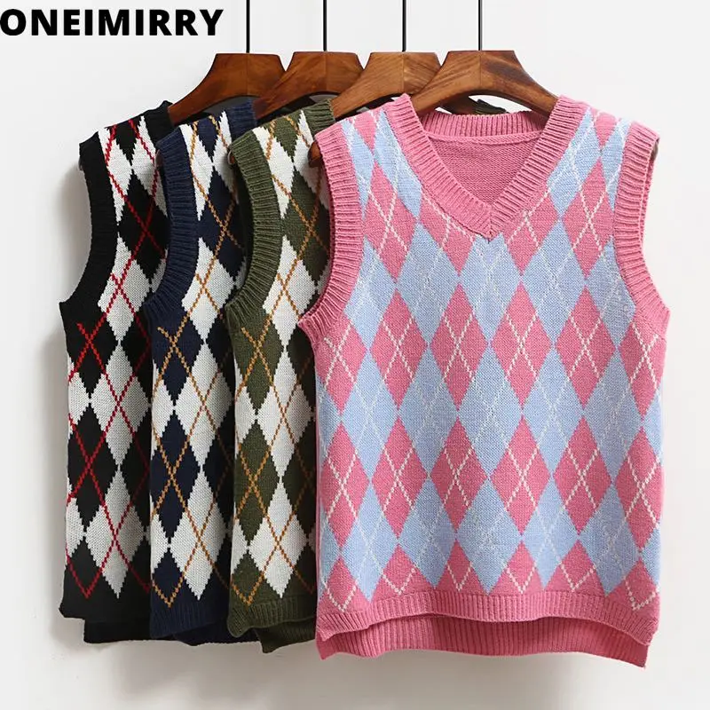 argyle sweater womens