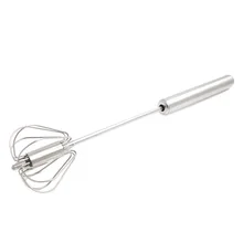 Напрямую от производителя Баклажан из нержавеющей стали ручной давление полуавтоматический венчик для взбивания яиц тестомешалка Кухонные гаджеты