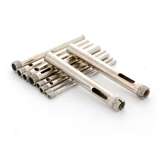 10PCS 3-7MM Diamond Hole Saw Drill Bit SetTile Ceramic Glass Porcelain Marble Hole Saw Drill 10PCS 3-7MM Diamond Hole Saw Drill Bit SetTile Ceramic Glass Porcelain Marble Hole Saw Drill