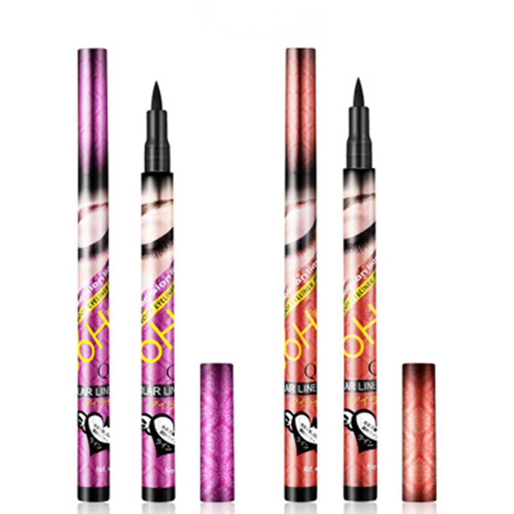 1 PC Quick Dry Black Liquid Eyeliner Pencil No Blooming Waterproof Long Lasting  Eye Liner Pen  for Sexy Eyes Mother's Day Gift