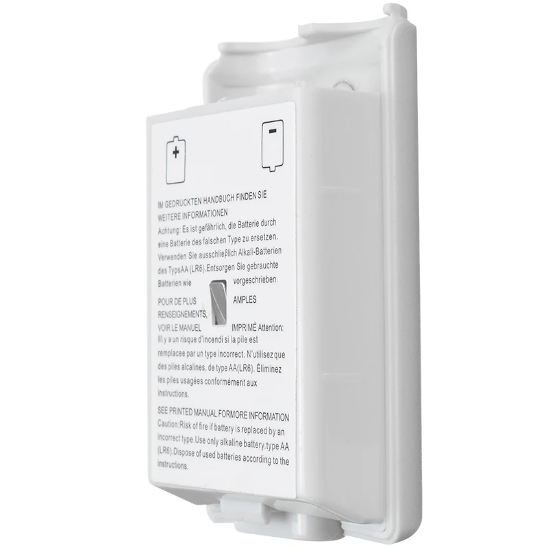 

1pc White AA Battery Back Cover Holder Shell Case Suitable For XBOX 360 Wireless Controller