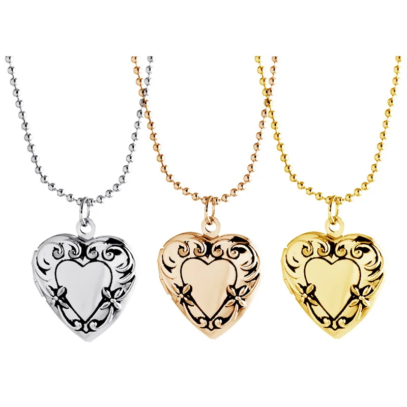 

Foreign Trade Supply of Goods New Style Printed Heart Shape DIY Photo Box Pendant Europe And America Popular Fashion xiang pian