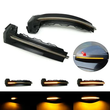 

1 Pair Yellow For A3 S3 8V 2013- 2019 Dynamic LED Turn Signal Light Side Mirror Indicator Car Replacement Accessories 2020 New