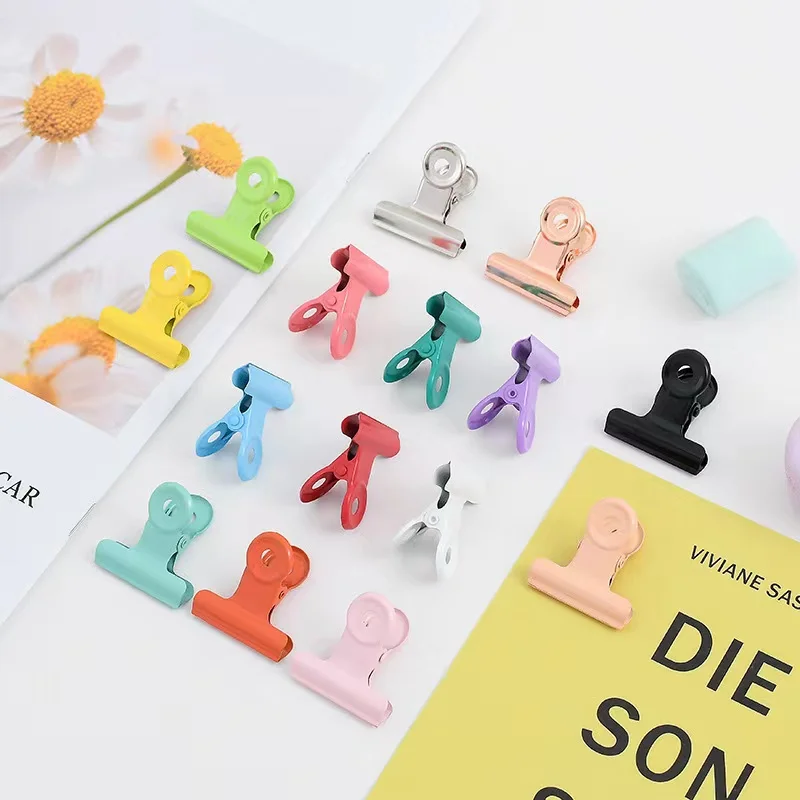 

5 шт., металлические зажимы для пакетов и фотографий