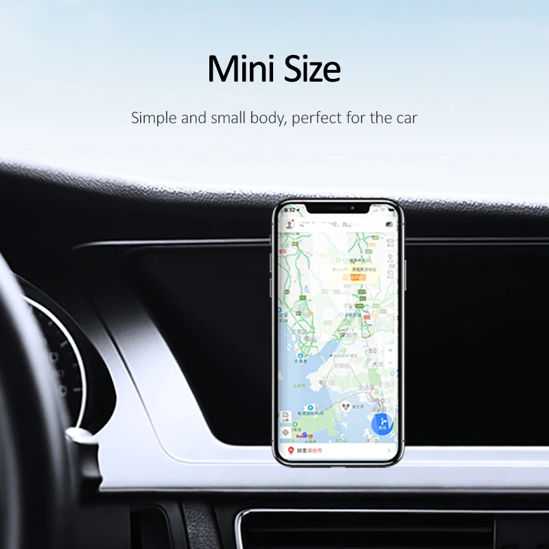 USAMS Magnetic Car Phone Holder for iPhone Samsung Xiaomi Magnet holder Air Vent Mount Cell Phone holder in car Supports stand