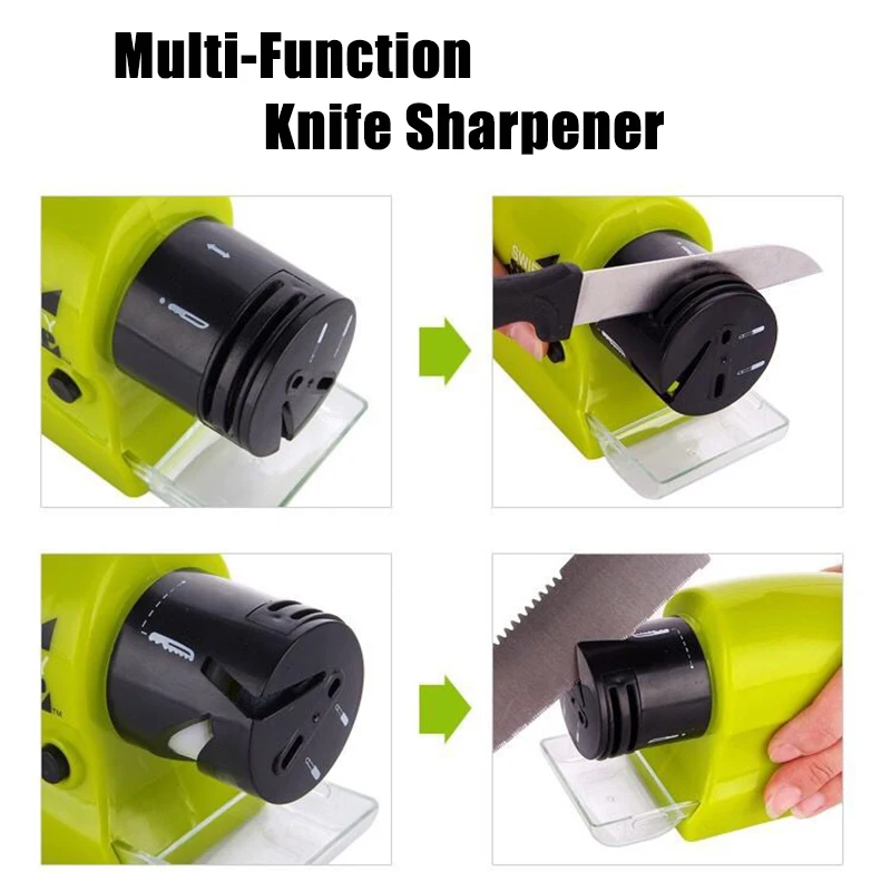Kitchen Multifunctional Electric Knife Sharpener Swifty Sharp Motorized Knife Sharpener Rotary Whetstone Sharpening Stone Tools Kitchen Multifunctional Electric Knife Sharpener Swifty Sharp Motorized Knife Sharpener Rotary Whetstone Sharpening Stone Tools