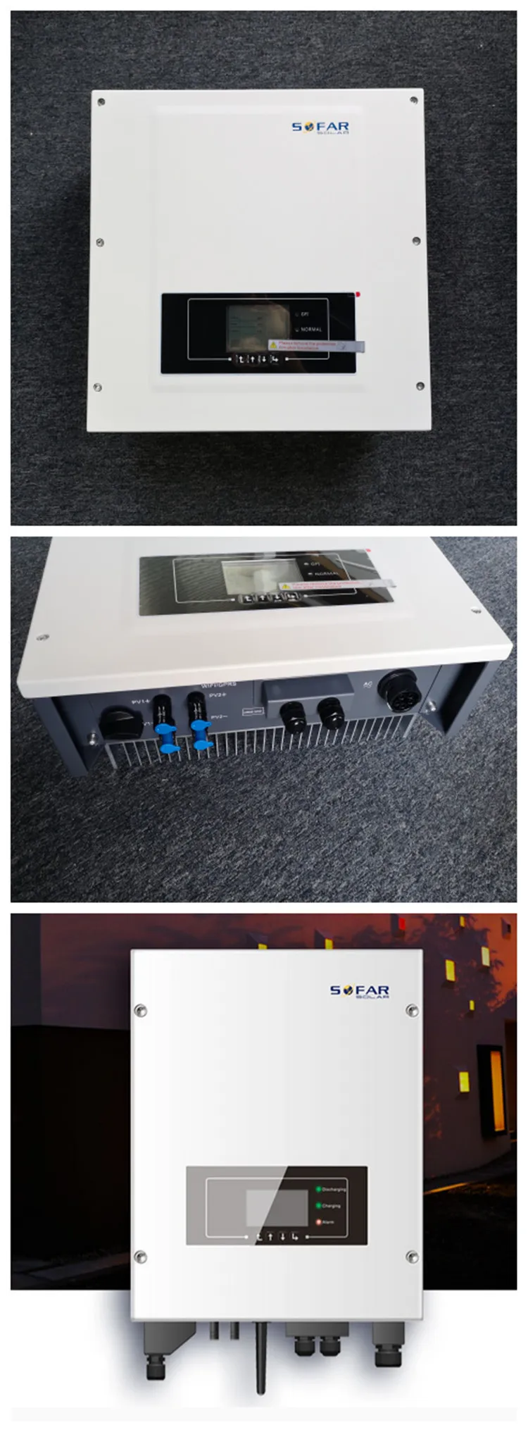 SOFAR solar inverter grid tie Solar Inverter on grid 20KW 3 Phase grid tied inverter