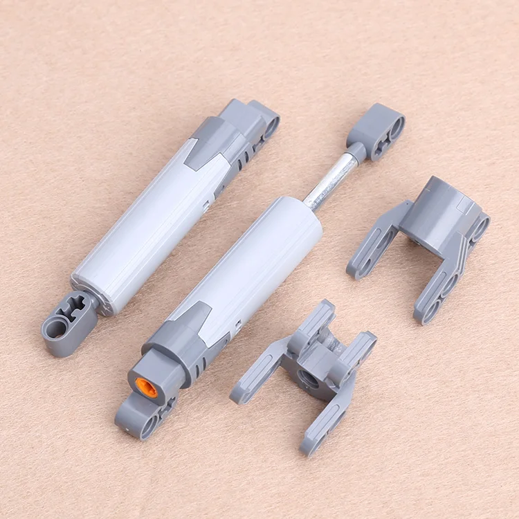 Decool High-tech Linear Actuator with Dark Bluish Pusher Connectors Car Putter 61904 61927 MOC Building Blocks Bricks Parts | Игрушки и
