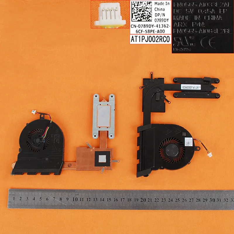 Новый охлаждающий вентилятор для ноутбука DELL Inspiron 15 5565 5567 (независимая графика