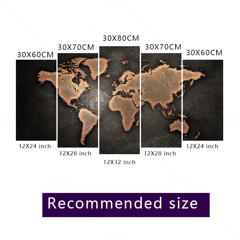 推荐尺寸有水印