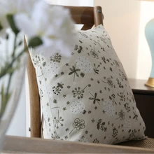 

Garden Hyacinth Cushion Cover, Durable Fabric Pillowcase,Elegance Throw Pillow Cases,Living Room Couch Chair Decoration