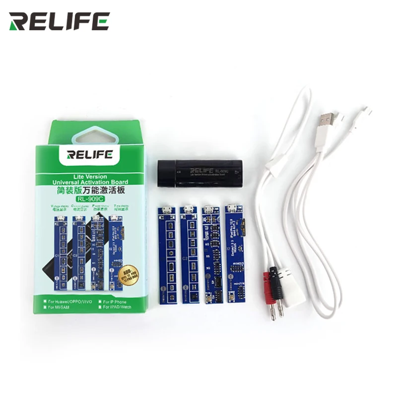 Универсальная плата для активации RELIFE RL 909C IPhone 8 Plus X XR Samsung Huawei Android Phone Quick Charge PCB