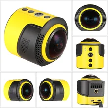 360 градусов панорамная камера Wifi 1080P 30FPS 8MP камера s для виртуальных очков VR экшн Спортивная уличная камера видеокамера DVR