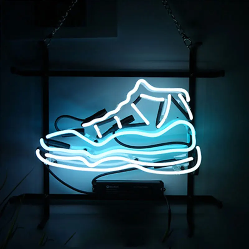 Shoses LED Neon Sign Light Creative Night Light Lampara Home Bedroom Decorative Lamp Led Table Lamp for Living Room Gift