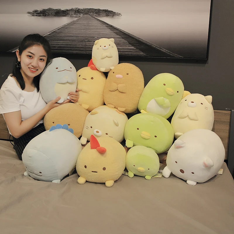 2020 1 шт. 19/30 см японская анимация Sumikko Gurashi Пингвин кошка плюшевые игрушки San X
