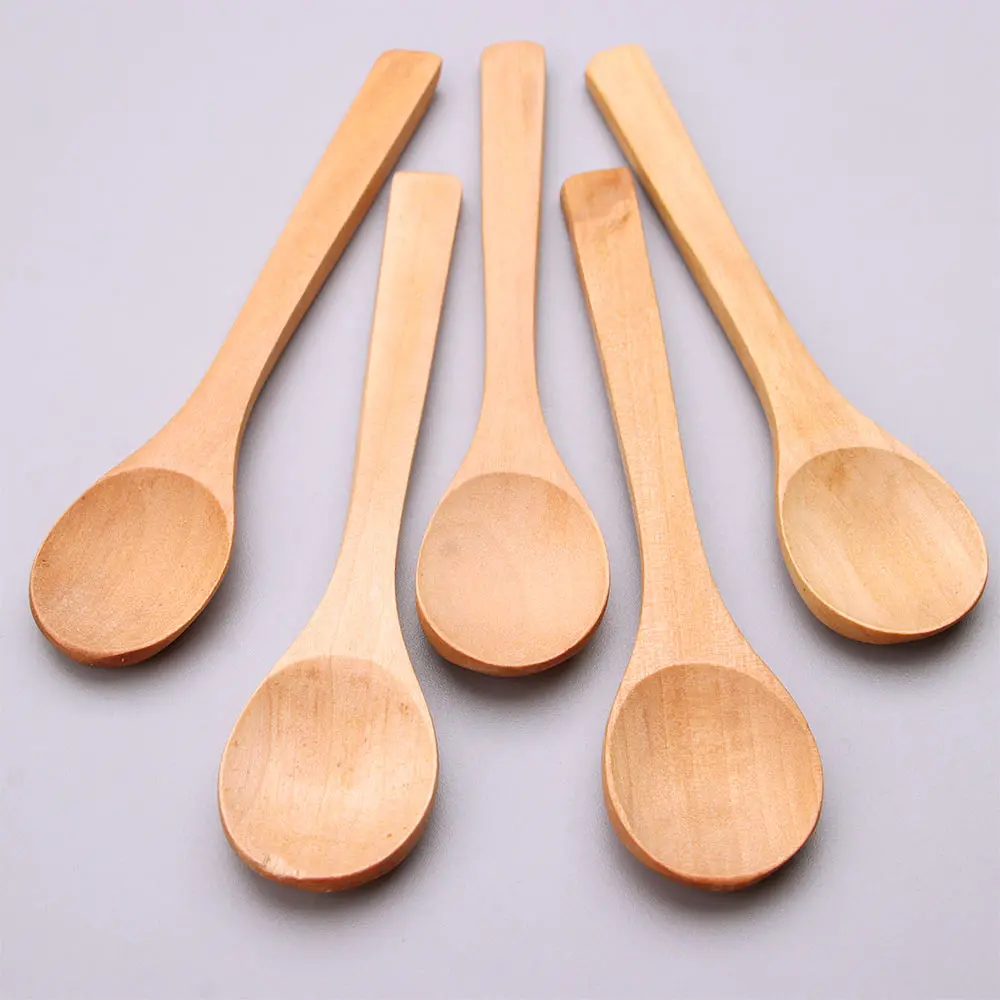 5 шт. Горячая Распродажа деревянная ложка Бамбуковая кухонная утварь инструмент