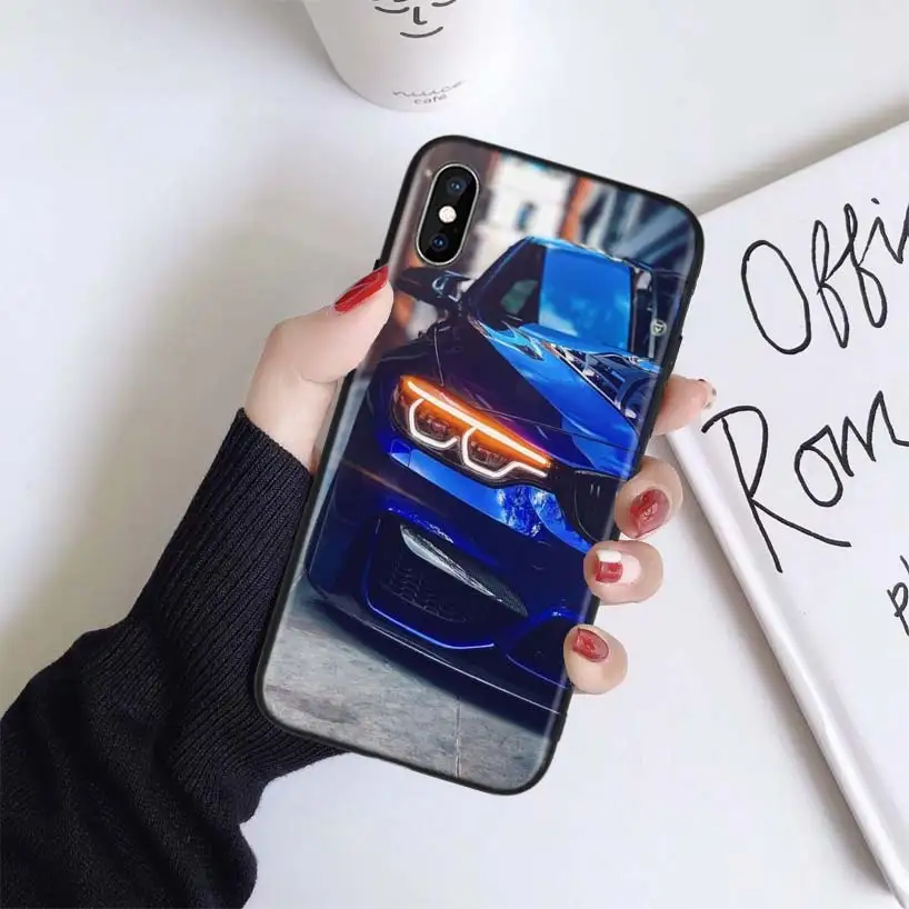 Blue Red for Bmw Case for Apple iphone 11 Pro XR XS Max X 7 8 4