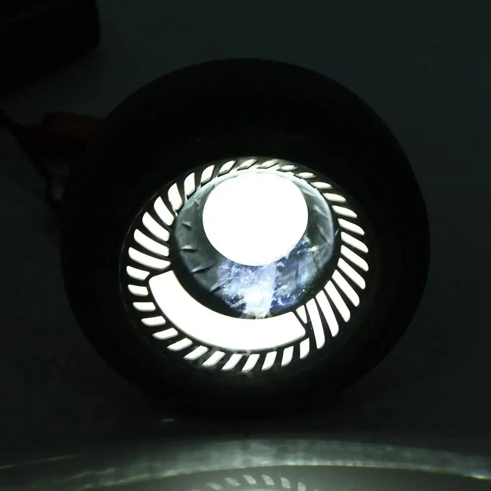 Светодиодный фонарь для мотоцикла Hi & low Beam Кафе racer с ангельским глазом DRL CG125 GN125