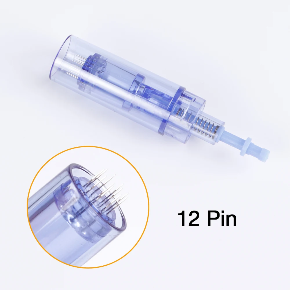 Ultima A1-C иглы Советы Микро прокатки иглы татуировки ручка 12 Pin иглы электрические микро крошечные прокатки системы терапия Уход за кожей