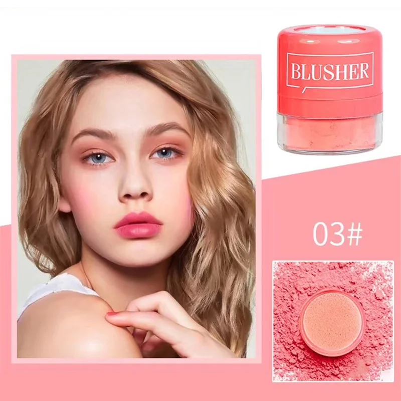 Mushroom Head Air Cushion Blusher Fine Powder A Touch Of Ruddy Three-dimensional Beauty