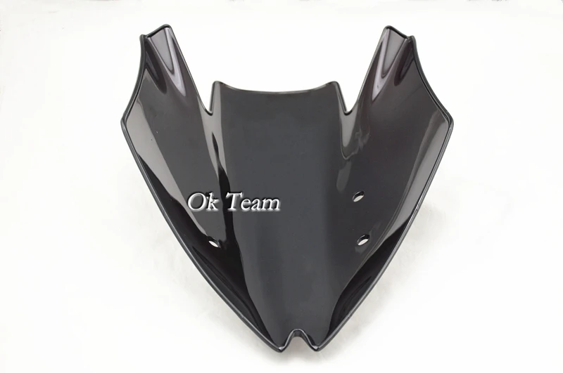 Мотоцикл ветровое стекло для Kawasaki Z1000 2007 2008 2009 z1000 Z 1000 черный синий прозрачный лобовое стекло двойной пузырь