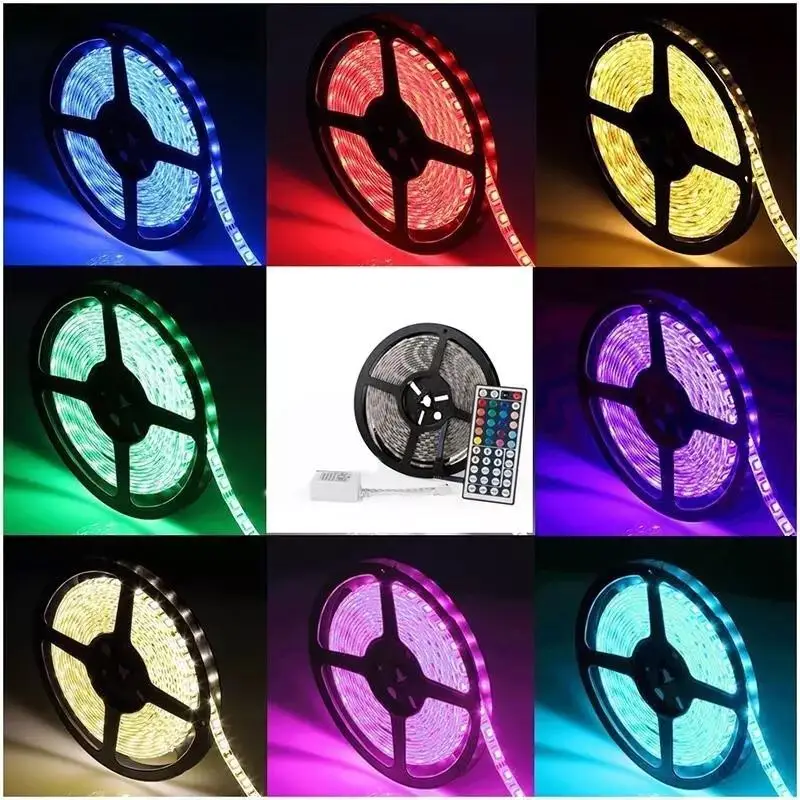 Светодиодная ленсветильник 5 м водонепроницаемая светодиодная лента 5050 RGB SMD 2835