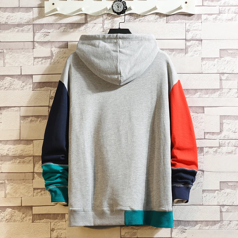 Hoodies Men Sweatshirts Brand Clothing new arrival patchwork Hoodie Men Tracksuit